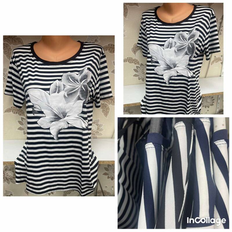Bluzki damskie Roz L-3XL, Mix Kolor Paczka 12 szt